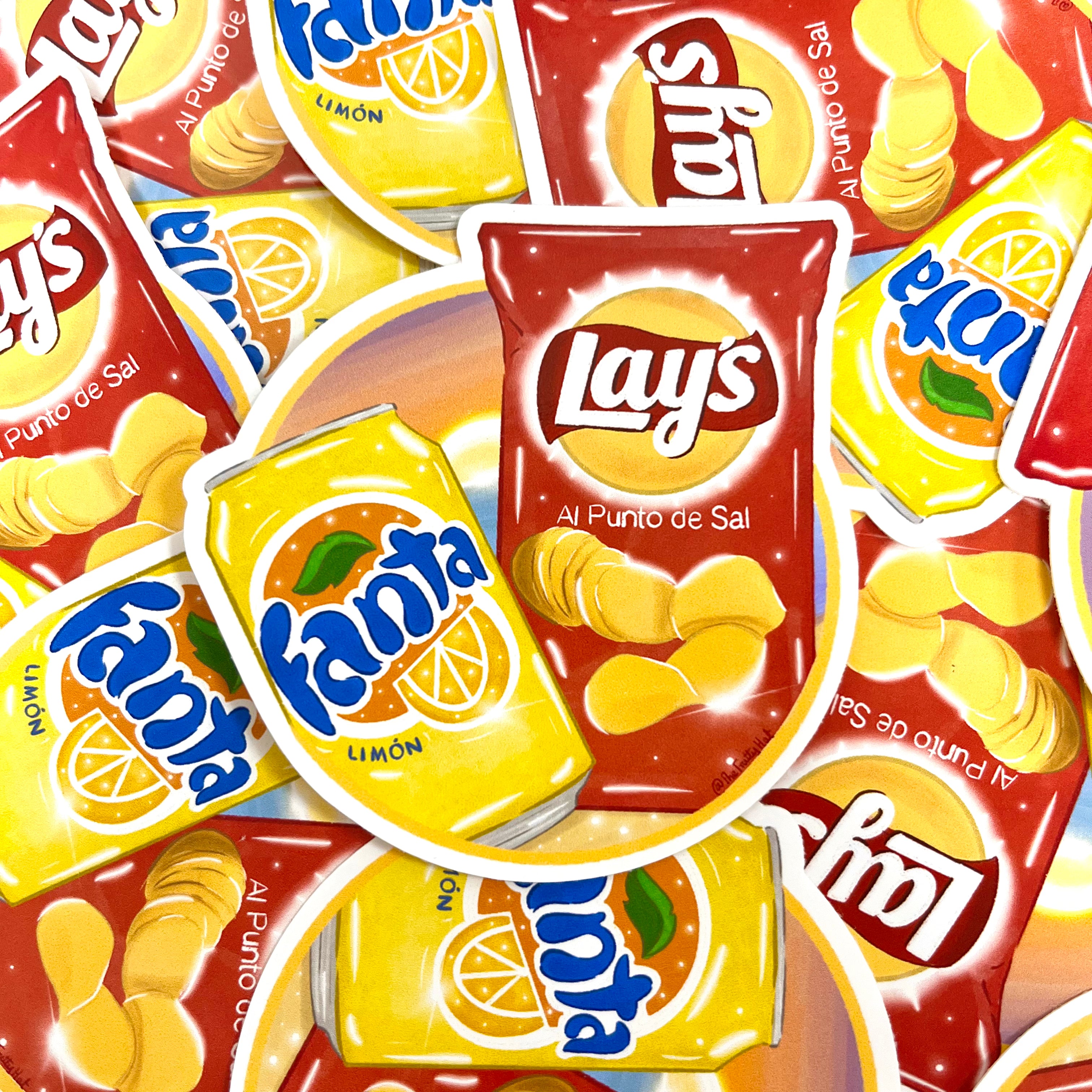 Limon & Lays Sticker