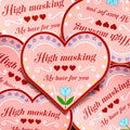 High Masking Sticker