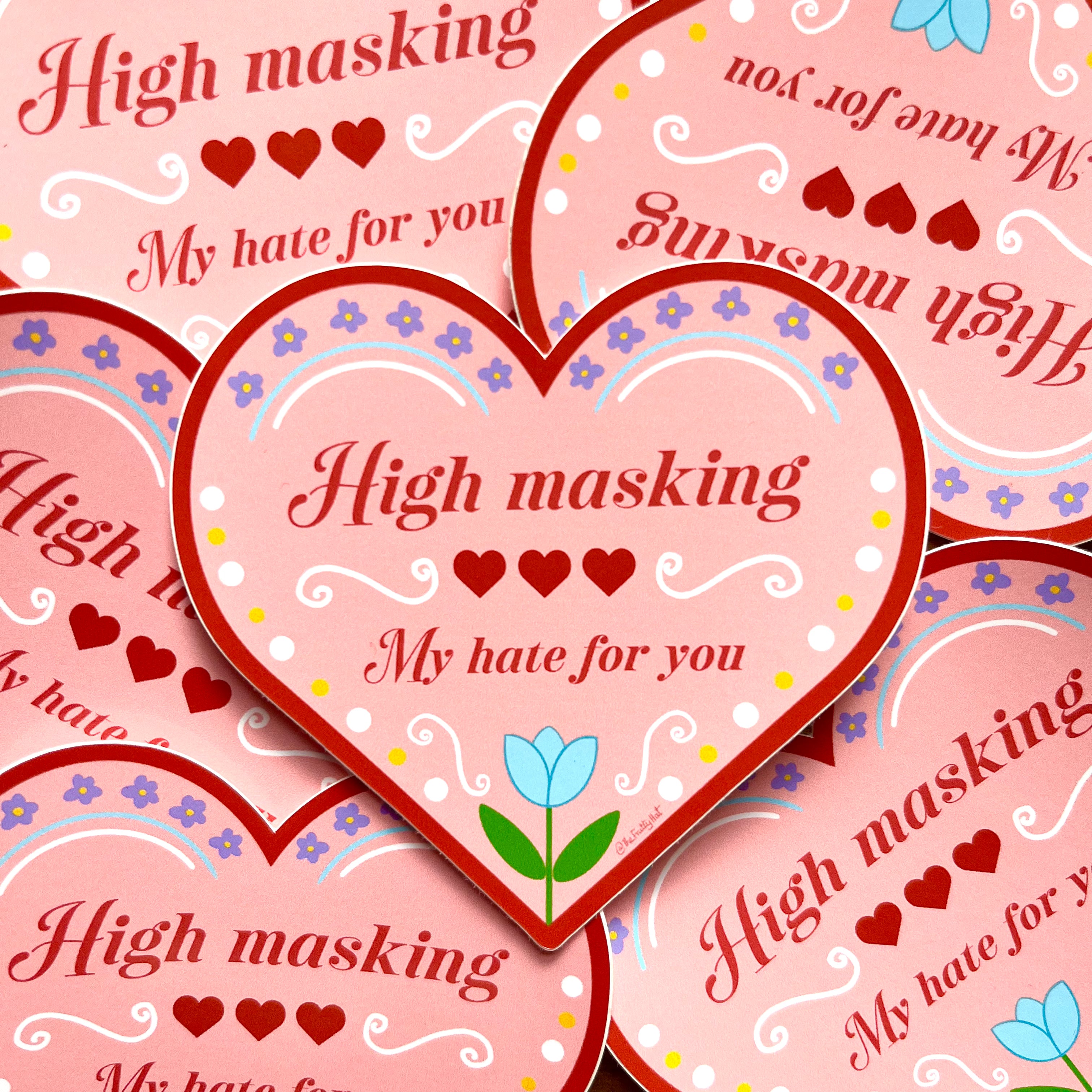 High Masking Sticker