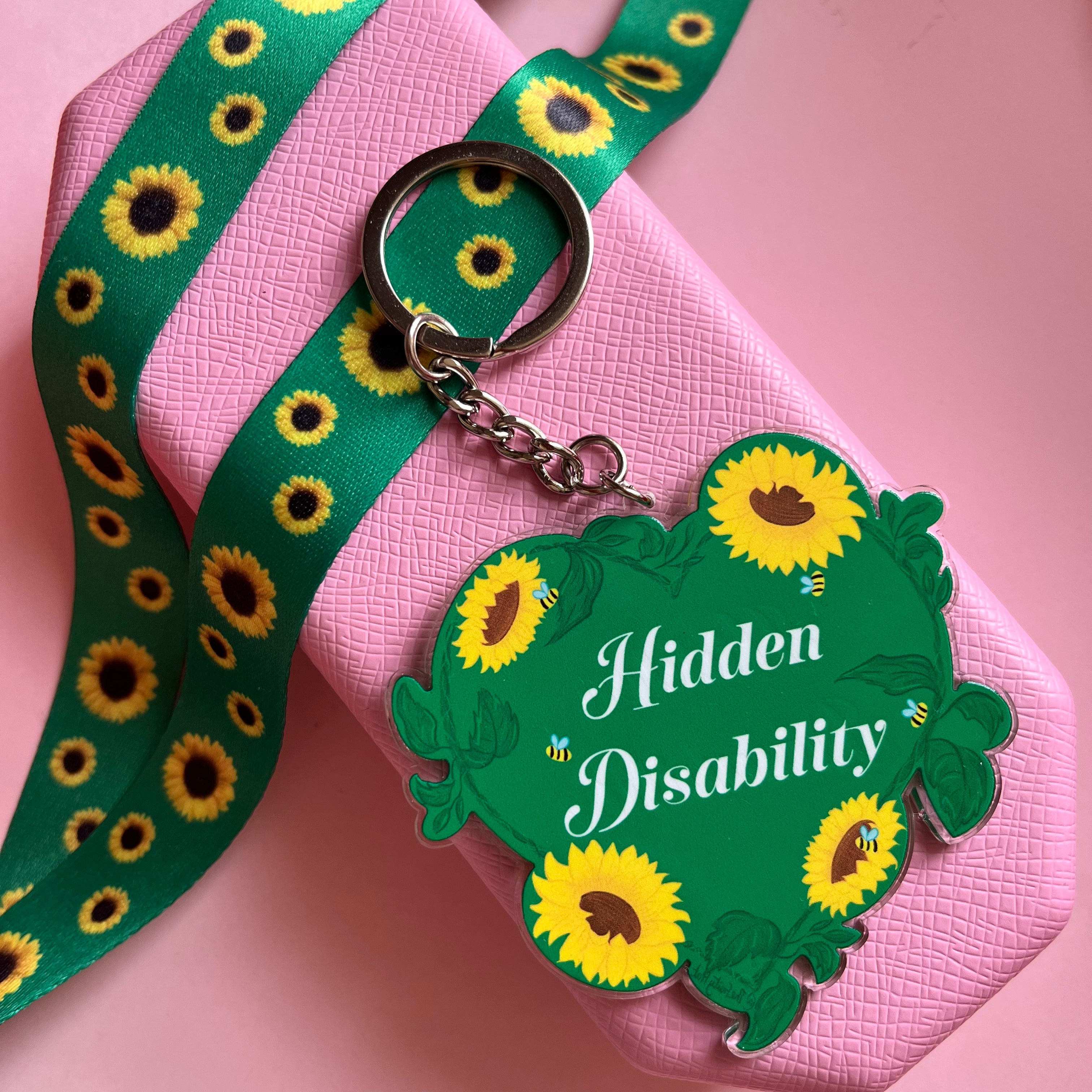 Hidden Disability Bag Charm