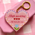 High Masking Bag Charm