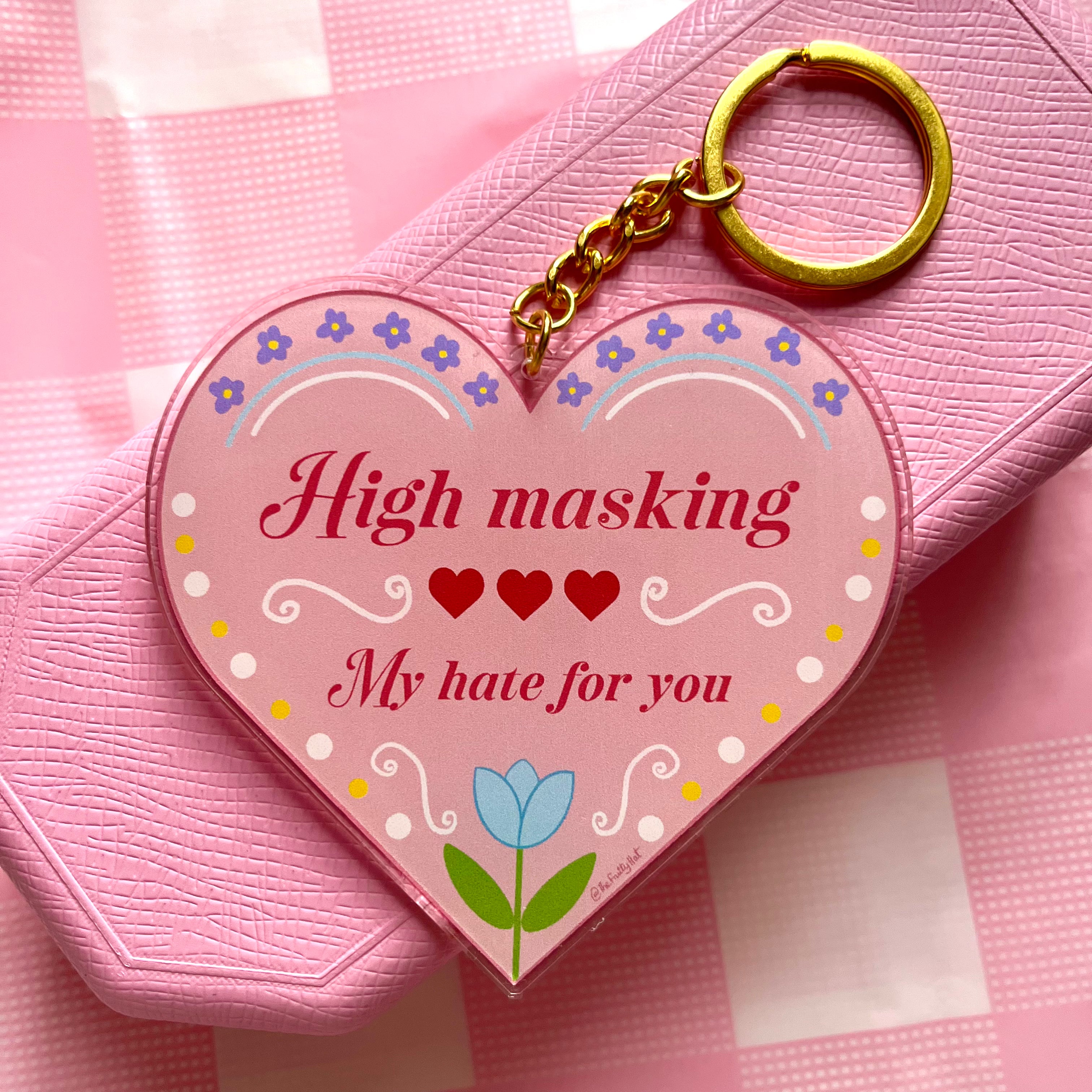 High Masking Bag Charm