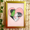 Monster Love Print